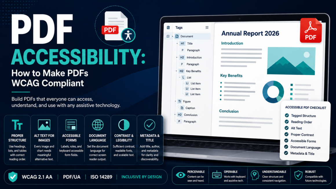PDF Accessibility How to Make PDFs WCAG Compliant