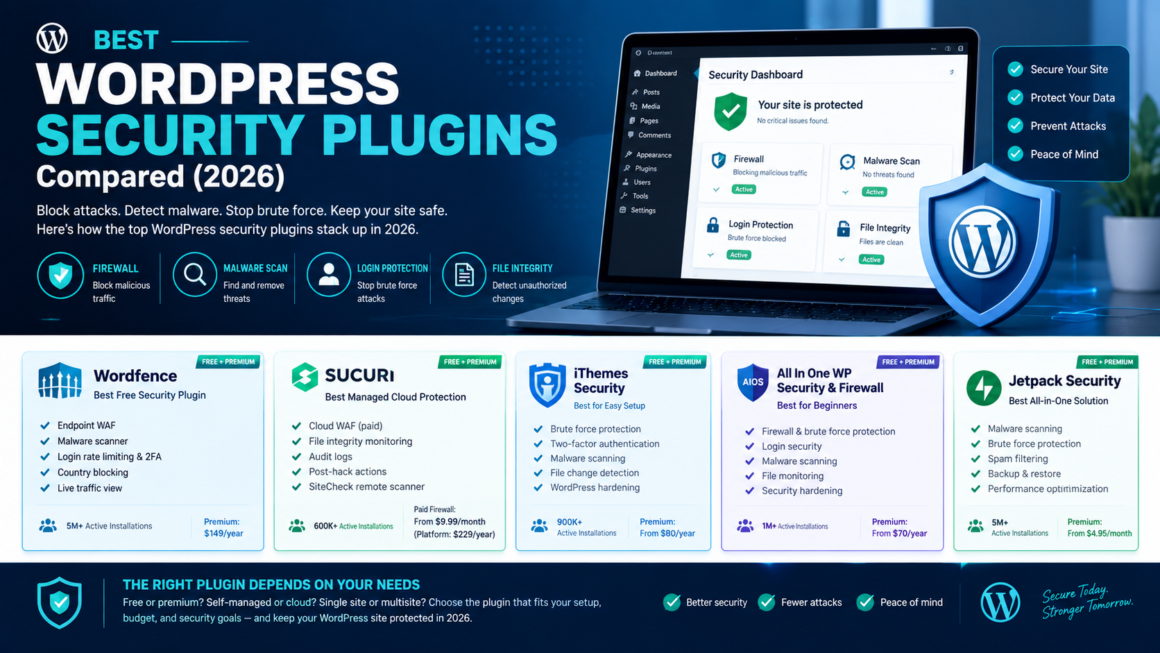 Best WordPress Security Plugins Compared (2026)