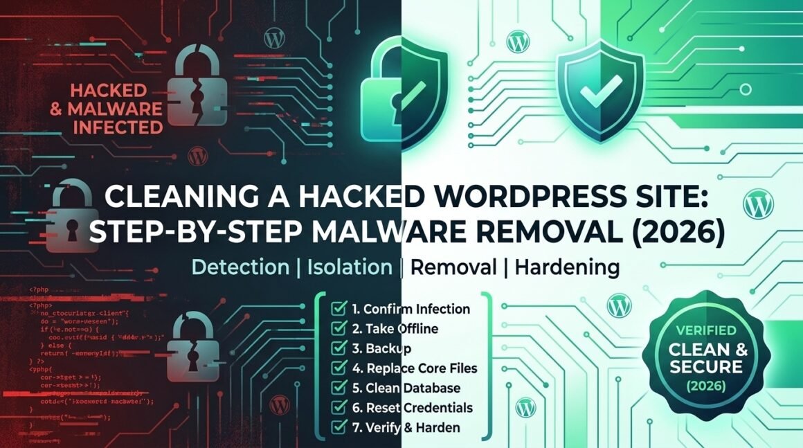 How to Clean a Hacked WordPress Site Step-by-Step Malware Removal (2026)